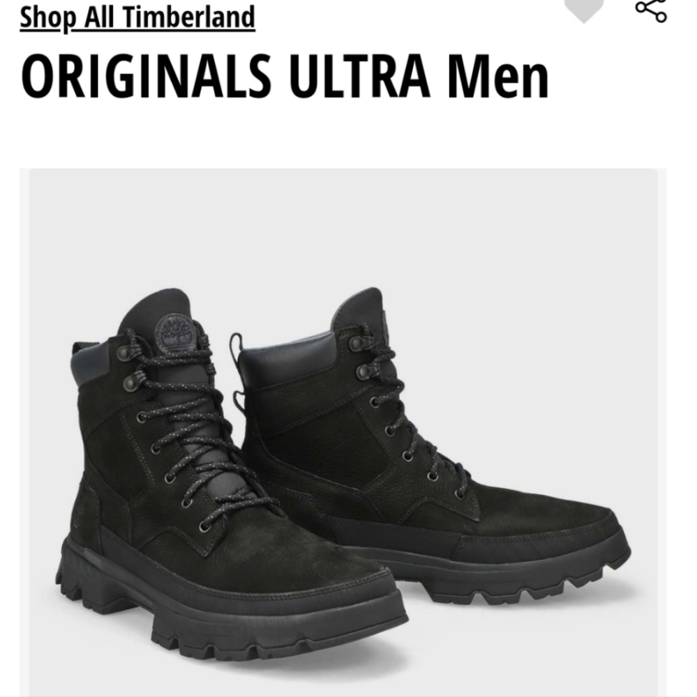 Timberland Originals Ultra Waterproof,Leather Boots,Men's 10